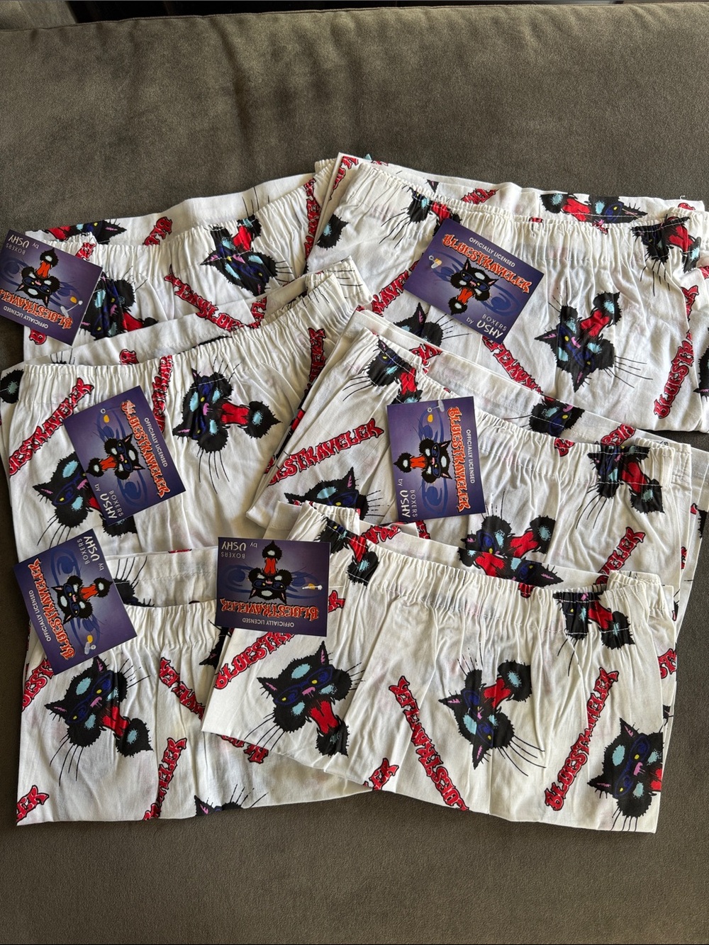 BLUES TRAVELER Men’s Boxer Shorts Size XL 100% Cotton PACK of 6 NWT